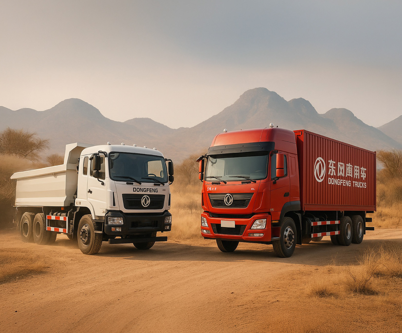 We are now the official dealer of Dongfeng trucks in Botswana!